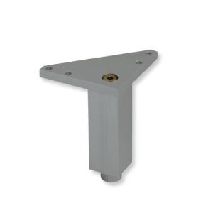 Nožičky DEMOS  k nábytku hranaté ALU